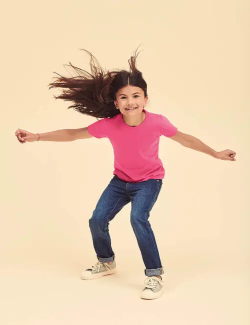 Alternative view of Fruit of the Loom Koszulka dziewczęca Valueweight