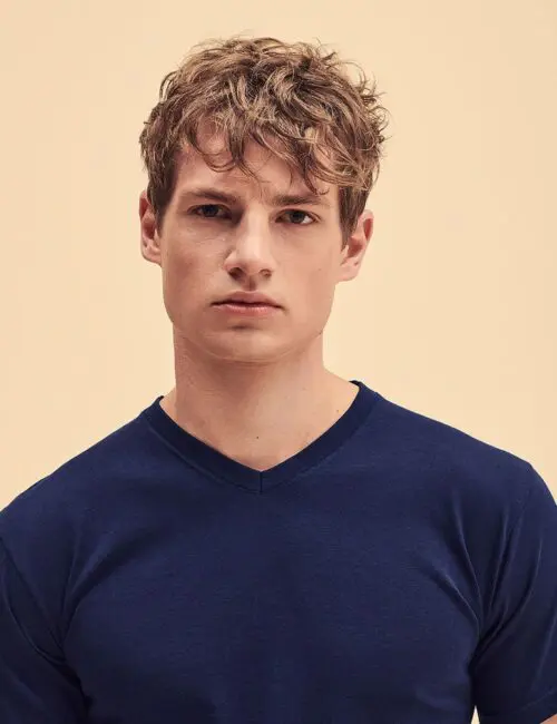 Alternative view of Fruit of the Loom Koszulka męska V-neck valueweight