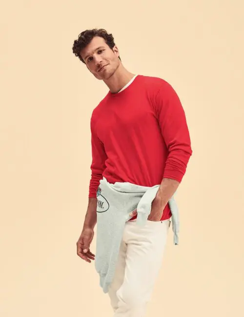 Alternative view of Fruit of the Loom Koszulka męska z długim rękawem Iconic