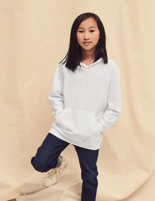 Fruit of the Loom Bluza dziecięca lekka z kapturem