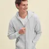 Fruit of the Loom Bluza męska Premium na zamek z kapturem