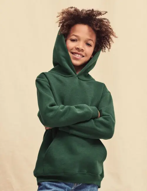 homepage 30 Fruit of the Loom Bluza dziecięca Premium kangurka hooded sweat