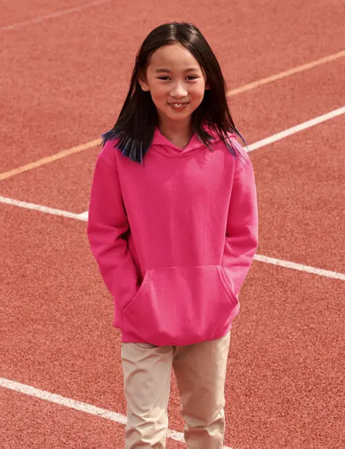Fruit of the Loom Bluza dziecięca Classic kangurka hooded sweat
