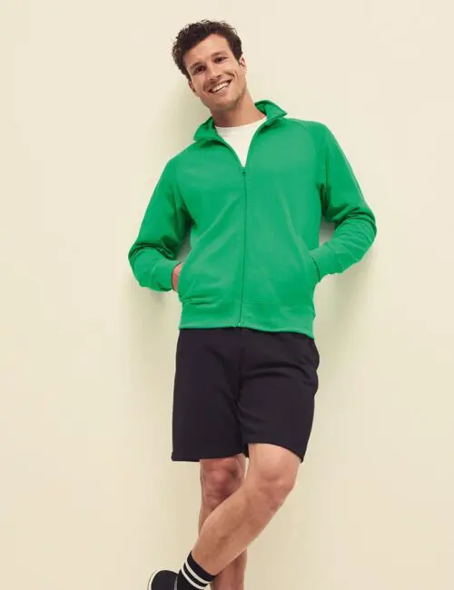 Alternative view of Fruit of the Loom Bluza męska lekka na zamek sweat jacket