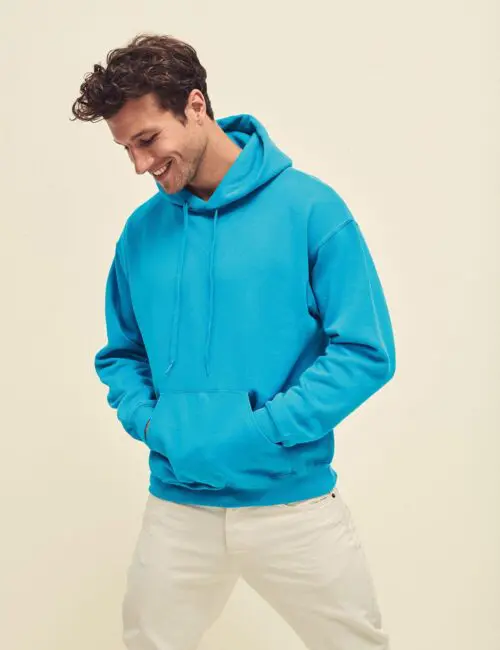 Alternative view of Fruit of the Loom Bluza męska Classic kangurka Hooded Sweat