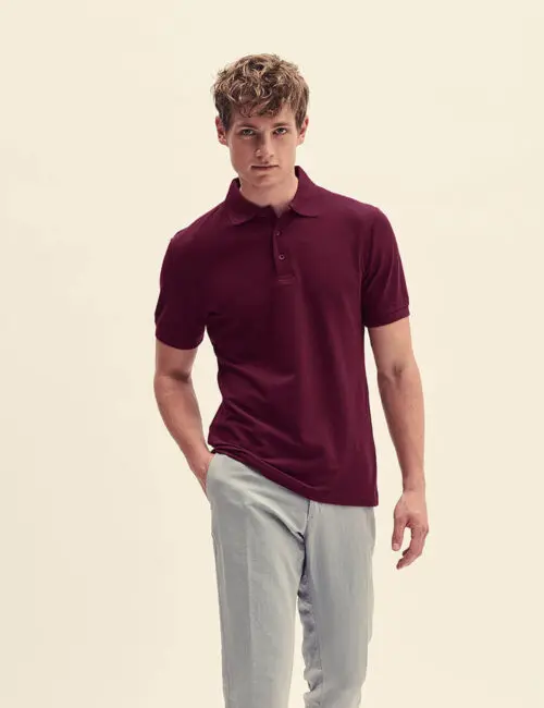 Alternative view of Fruit of the Loom Polo męskie Tailored 65/35 Fit