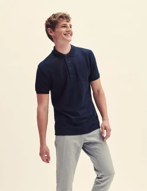 Alternative view of Fruit of the Loom Polo męskie Heavy 65/35