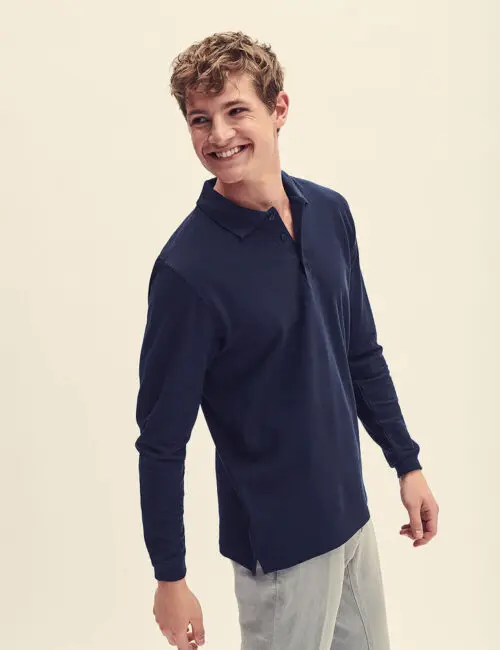 homepage 32 Fruit of the Loom Polo męskie Premium z długim rękawem