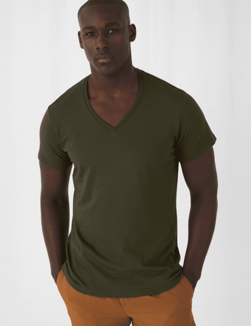B&C Eko Koszulka męska Inspire V-neck