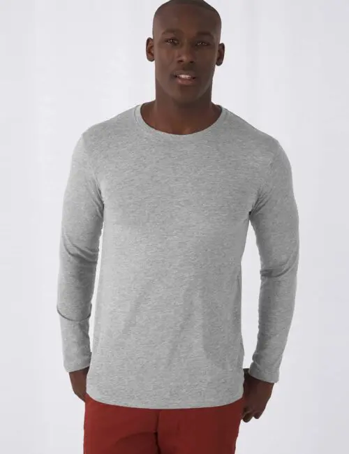 B&C Eko Koszulka męska z długim rękawem Inspire