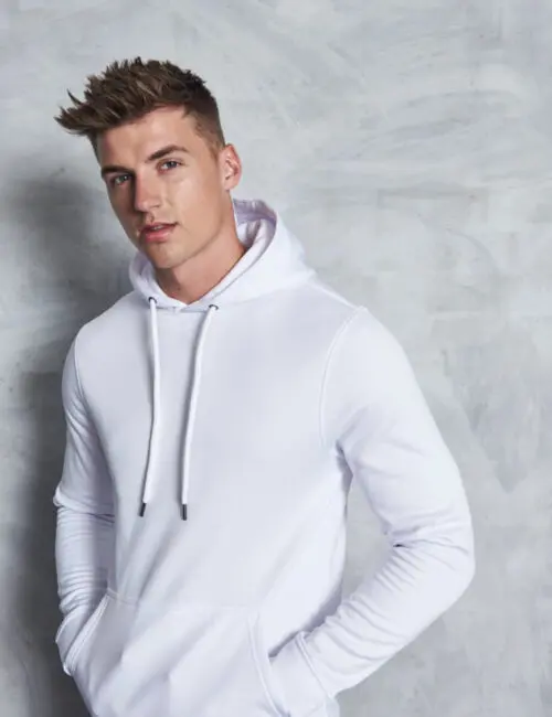 JUST HOODS Bluza męska Kangurka Sports Polyester Hoodie