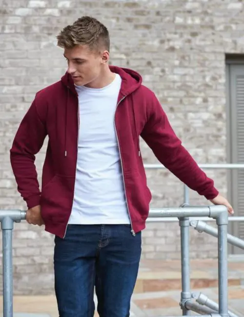 JUST HOODS Bluza męska Organic Zoodie