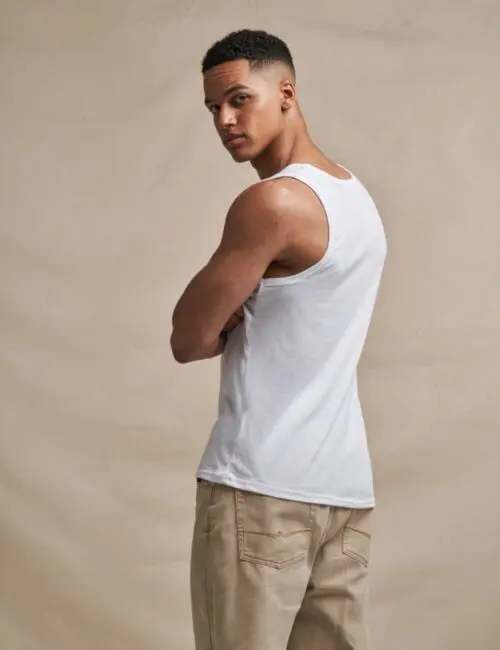 JUST TS Koszulka męska na ramiączkach Tri-Blend Vest