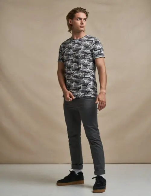 JUST TS Koszulka męska Camo T