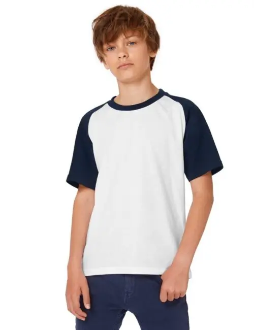 B&C Koszulka dziecięca T-shirt Baseball