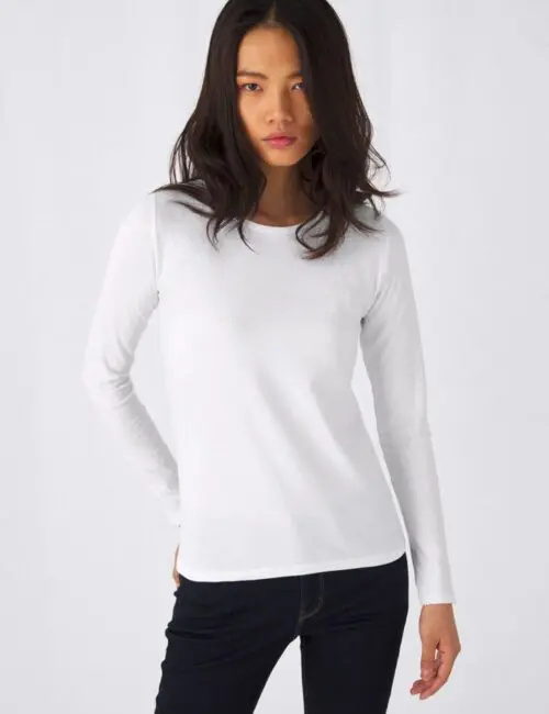 B&C Koszulka damska z długim rękawem longsleeve #E190