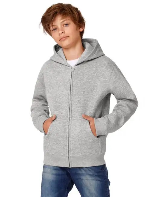 B&C Bluza dziecięca zamek + kaptur Hooded Full Zip Sweat