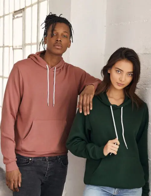 CANVAS Bluza Unisex Poly-Cotton Fleece Pullover Hoodie