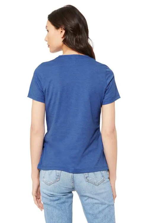 BELLA Koszulka damska Relaxed CVC Short Sleeve Tee