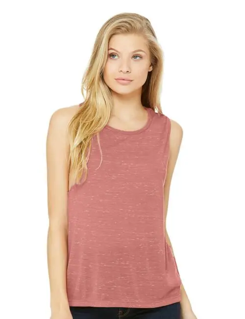 BELLA Koszulka damska Flowy Scoop Muscle T-Shirt