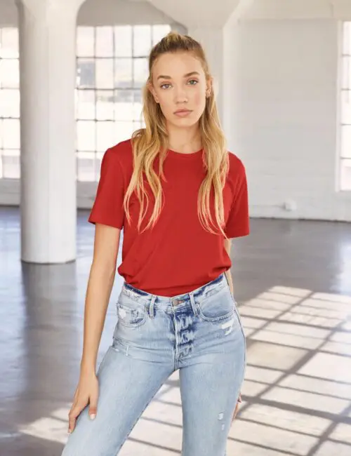 BELLA Koszulka damska Relaxed Jersey Short Sleeve Tee