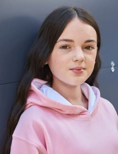 JUST HOODS Bluza dziecięca Kangurka Varsity Hoodie