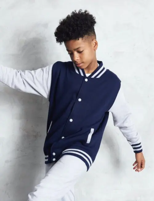 JUST HOODS Kurtka dziecięca Varsity Jacket 11 JUST HOODS Kurtka dziecięca Varsity Jacket