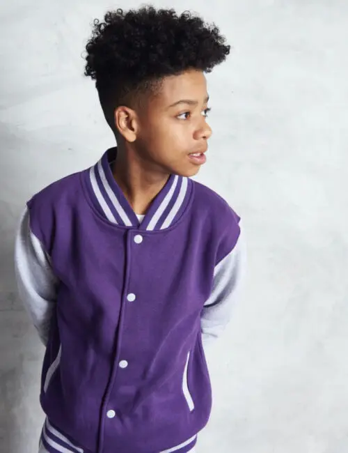 JUST HOODS Kurtka dziecięca Varsity Jacket 13 JUST HOODS Kurtka dziecięca Varsity Jacket