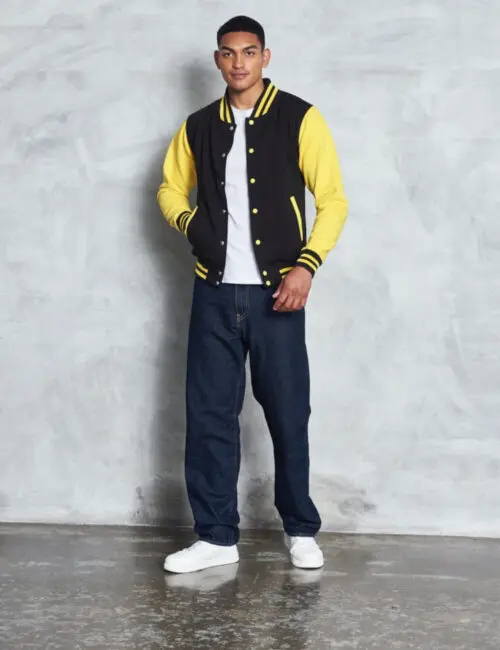 JUST HOODS Kurtka męska Varsity Jacket