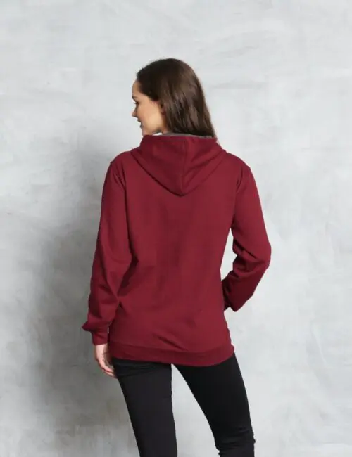 JUST HOODS Bluza damska zamek + kaptur Varsity Zoodie