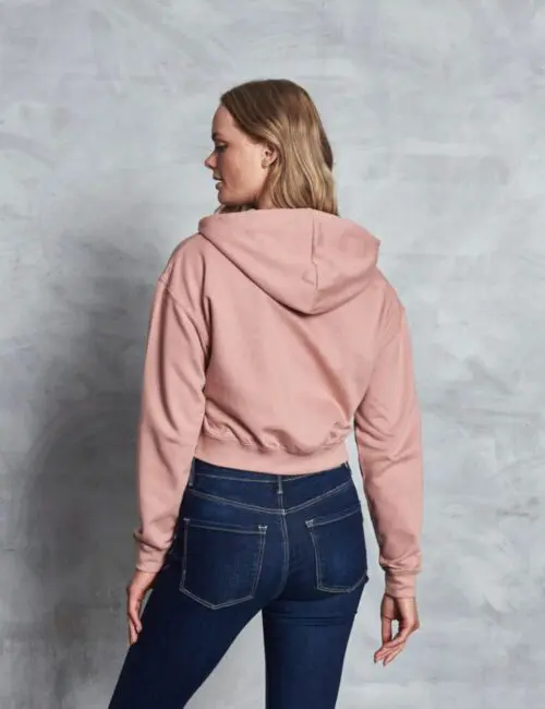 JUST HOODS Bluza damska Fashion Cropped Zoodie