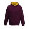 Burgundy/Gold