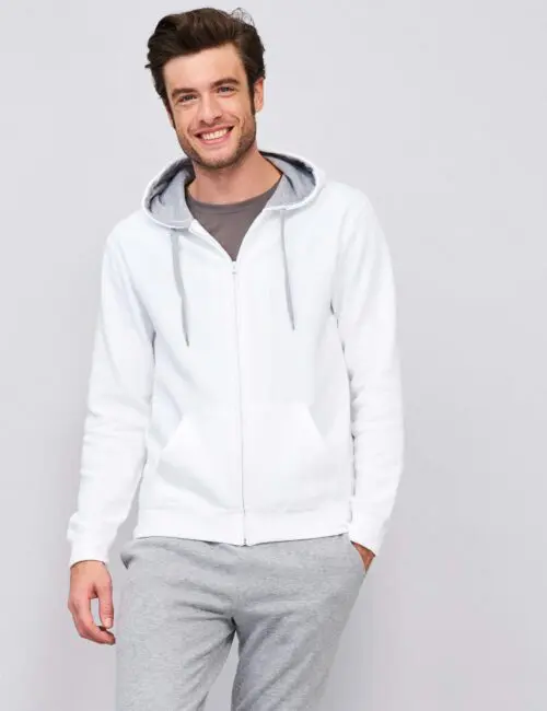 bluza meska zamek+kaptur Contrasted Zipped Hooded Jacket Soul