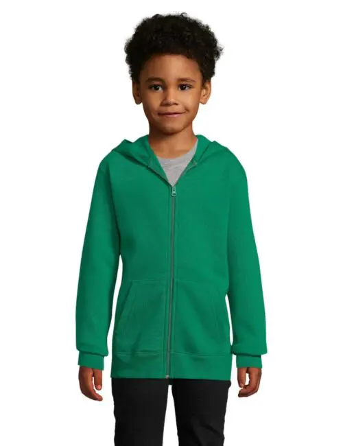SOL'S Bluza dziecięca zamek + kaptur Zip Hoodie Stone