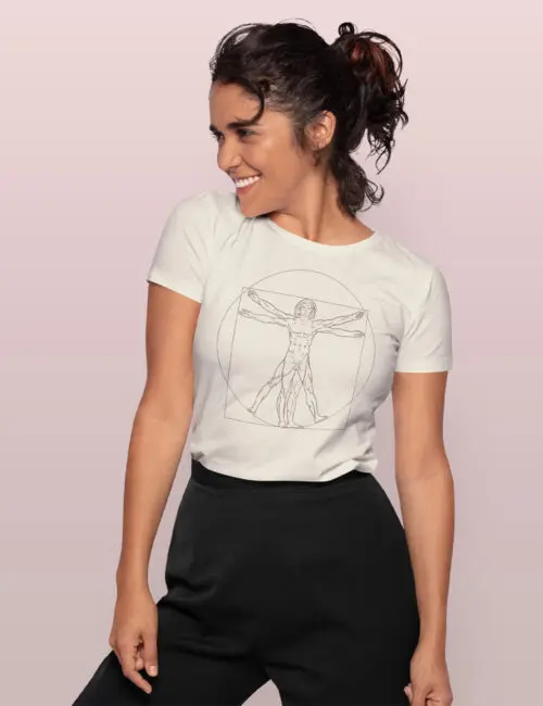 VITRUVIAN koszulka damska 5 vitruvian