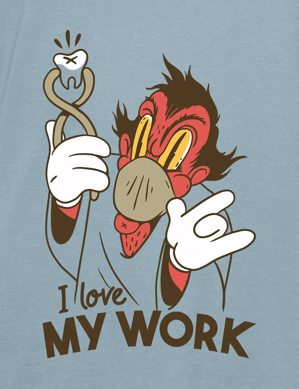 CREEPY DENTIST koszulka męska 2 CREEPY DENTIST