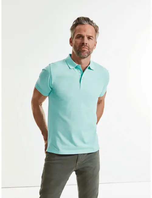 RUSSELL Eko Koszulka polo męska Pure Organic