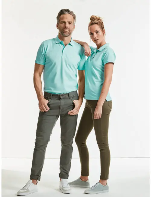 RUSSELL Eko Koszulka polo męska Pure Organic