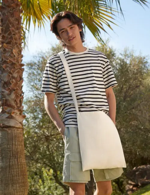 WESTFORD MILL Torba bawełniana przewieszana przez ramię