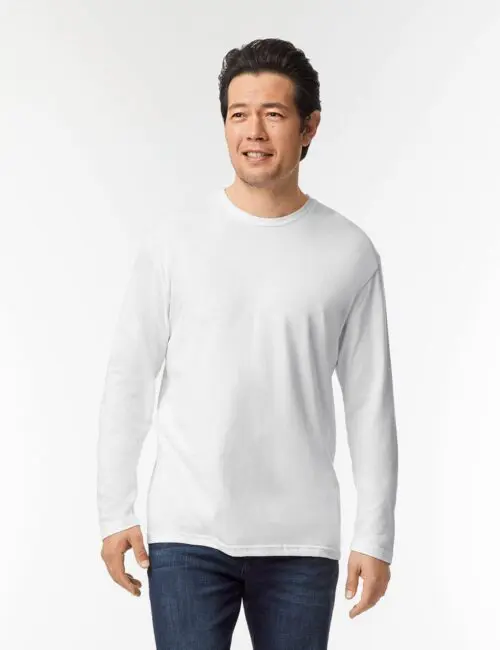 GILDAN koszulka męska z długim rękawem Softstyle