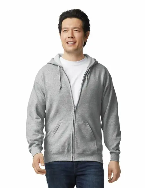 GILDAN bluza męska rozpinana z kapturem Heavy Blend