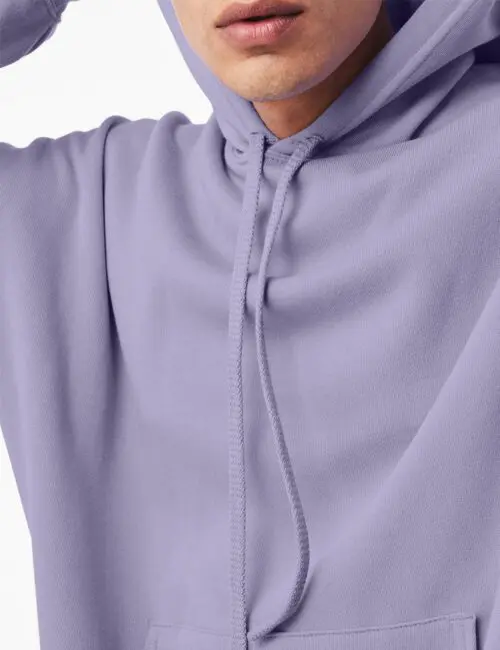 Alternative view of BELLA+CANVAS Bluza męska Unisex Sponge Fleece Pullover DTM Hoodie