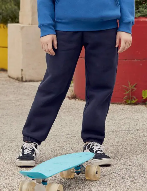 Fruit of the Loom Spodnie dresowe dziecięce Premium ze ściągaczem