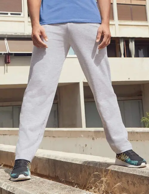 Fruit of the Loom Spodnie męskie lekkie open hem jog pants