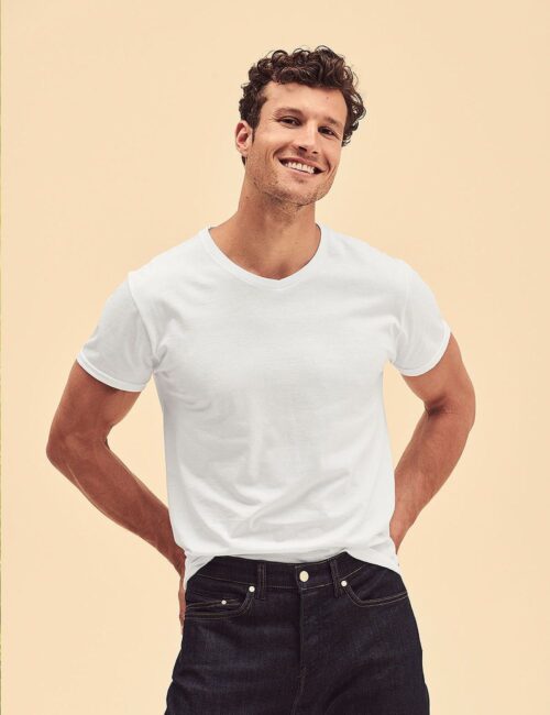 Alternative view of Fruit of the Loom Koszulka męska V-neck Iconic