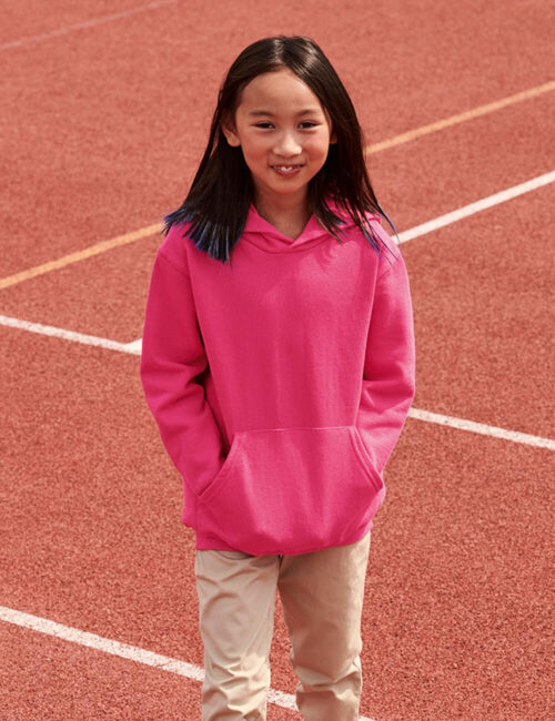 Fruit of the Loom Bluza dziecięca Classic kangurka hooded sweat