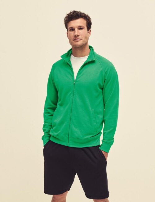Fruit of the Loom Bluza męska lekka na zamek sweat jacket