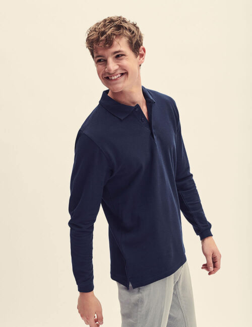homepage 39 Fruit of the Loom Polo męskie Premium z długim rękawem