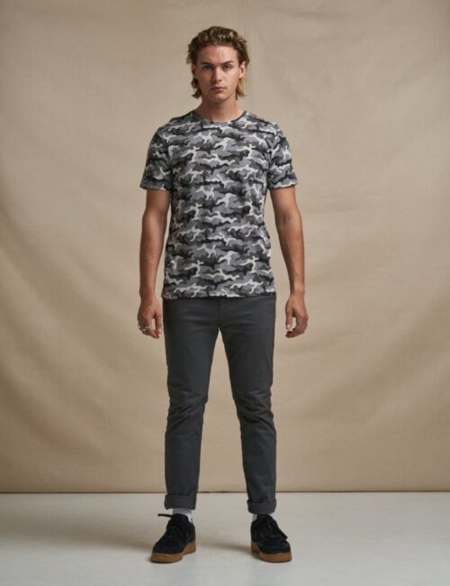 JUST TS Koszulka męska Camo T