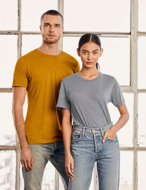 CANVAS Koszulka Unisex Triblend Crew Neck T-Shirt